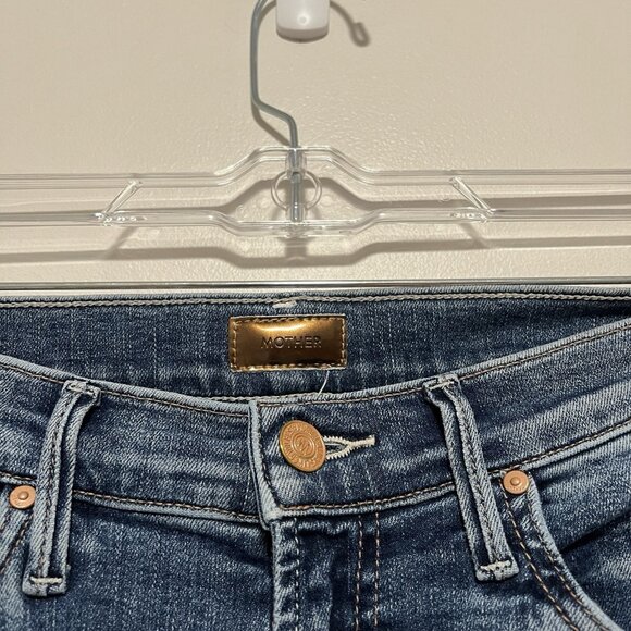 Mother The Insider‎ Crop Step Chew Jean in Dancing on Coals Size 26 - Picture 4 of 10